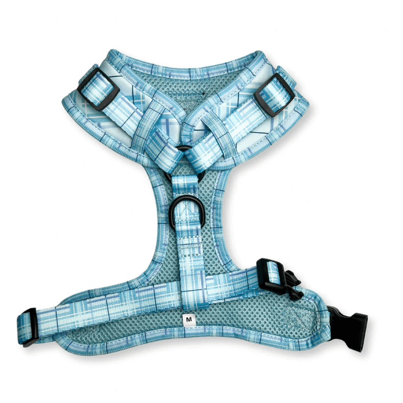 Oxford "Oasis" Adjustable Dog Harness – by Flossie & Floof-1