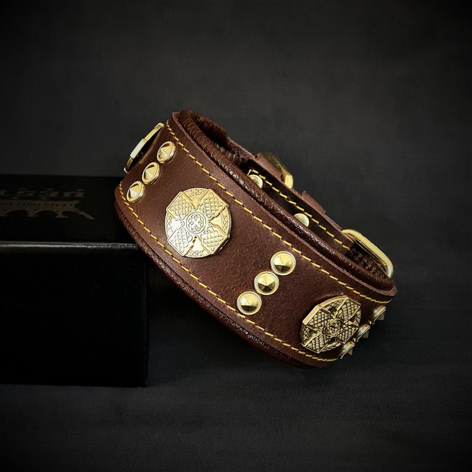 The "Maximus" Mollar 2 inch wide gold decoration-2
