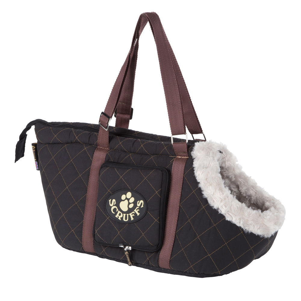 Wilton Dog Carrier (in Blue, Grey, Black, Brown) by Scruffs-3