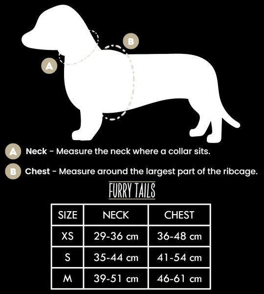 Adjustable Dog Harness (Full Set) (Cotton Trails) – Dog Harness, Dog Collar, Dog Lead, Dog Poo Bag Holder – by Furry Tails-8