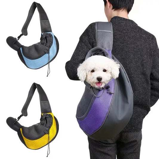 Breathable Mesh Dog Backpack Carrier-0