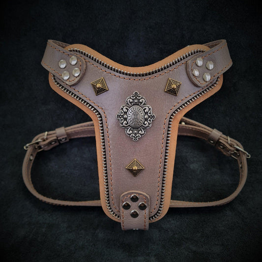 The ''Aztec'' Harness Grey Small to Medium Size-0