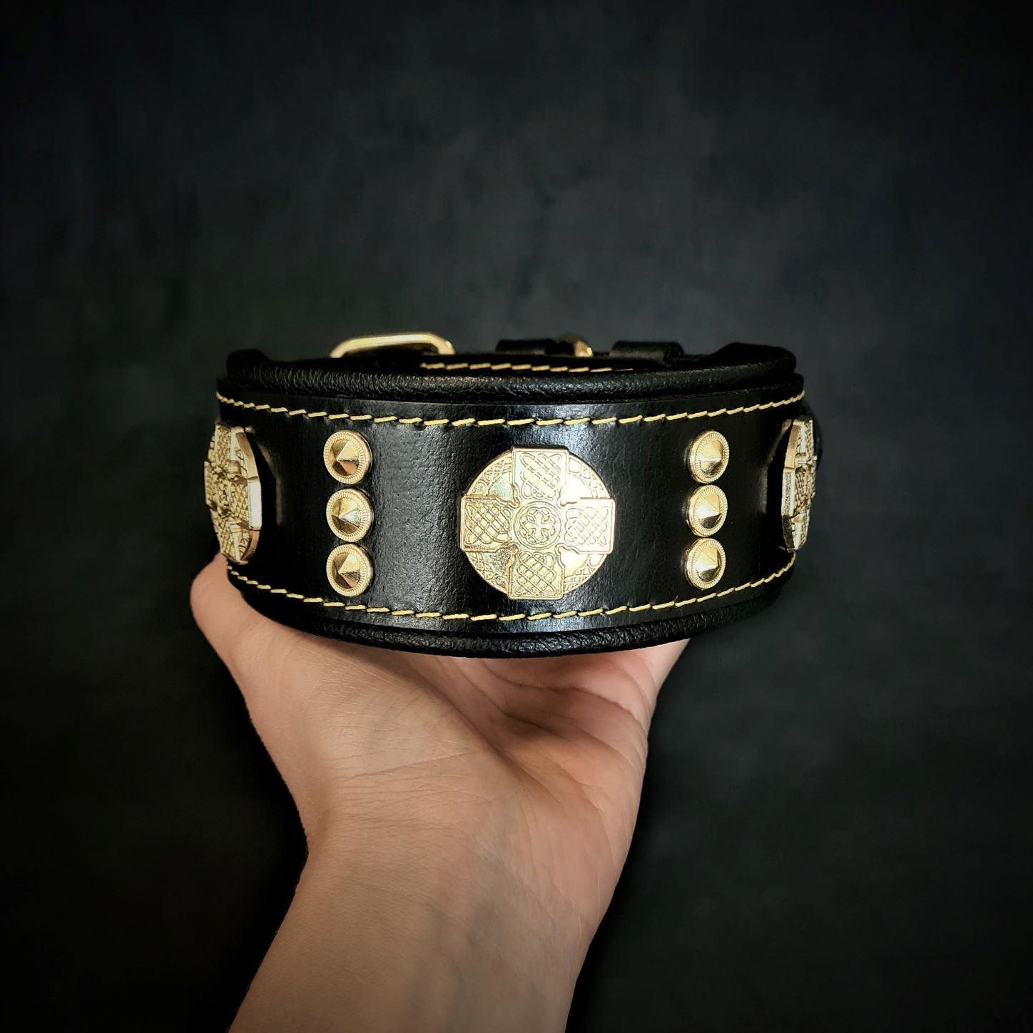 The "Maximus" Mollar 2 inch wide gold decoration-1
