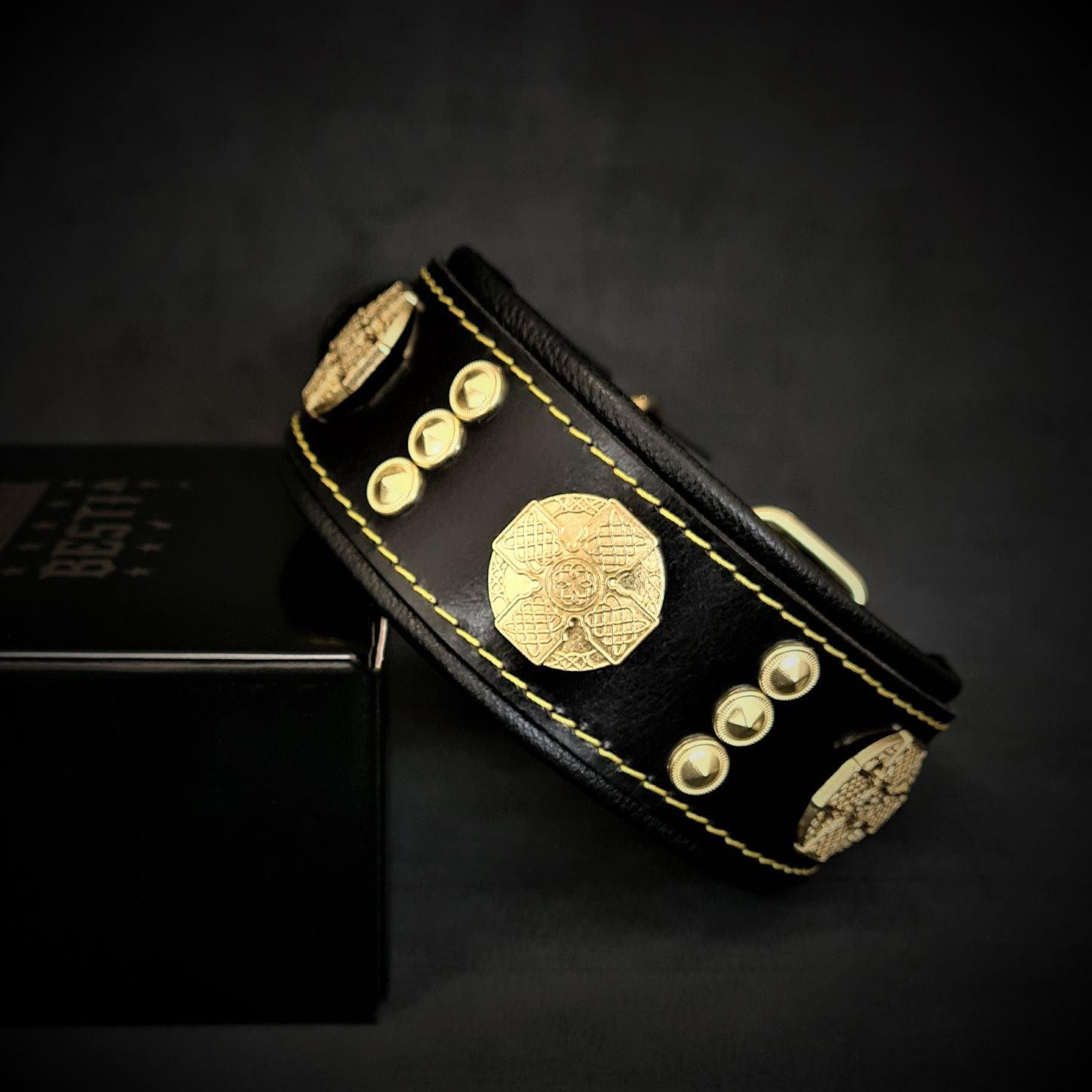 The "Maximus" Mollar 2 inch wide gold decoration-0